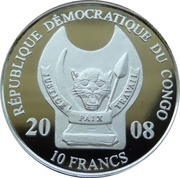 10 Francs Langley-Centenary of Aviation obverse image