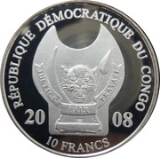 10 Francs CURTISS-Centenary of Aviation obverse image