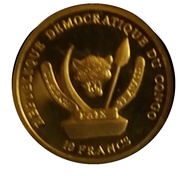 10 Francs Kilimanjaro obverse image