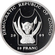 10 Franc Dromedary obverse image