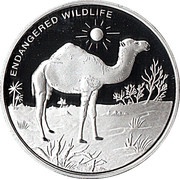 10 Franc Dromedary, Republic of the Congo, 2009 reverse image