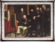 10 Francs Famous Paintings - "A Studio at Les Batignolles", Republic of the Congo, 2009 reverse image