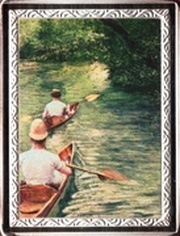 10 Francs Famous Paintings - "Les Périssoires", Republic of the Congo, 2009 reverse image