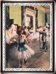 10 Francs Famous Paintings - "The Ballet Class", Republic of the Congo, 2009 reverse image