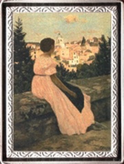 10 Francs Famous Paintings - "The Pink Dress", Republic of the Congo, 2009 reverse image