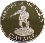 10 Francs Gladiator, Republic of the Congo, 2009-2010 reverse image