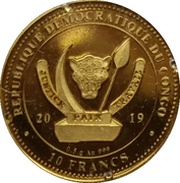 10 Francs Giraffe obverse image