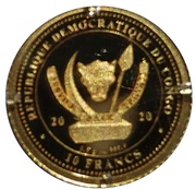 10 Francs Whale obverse image