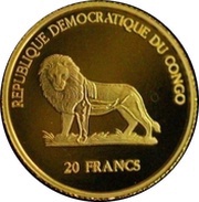 20 Francs African Art obverse image