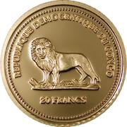 20 Francs Porcupine obverse image