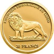 20 Francs Chameleon obverse image