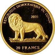 20 Francs John Paul II Memoriam obverse image