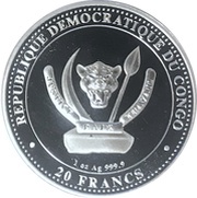 20 Francs Plesiosaurus obverse image