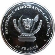 20 Francs Ursus Maritimus obverse image