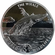 20 Francs The Whale, Republic of the Congo, 2020 reverse image