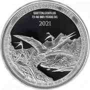 20 Francs Quetzalcoatlus, Republic of the Congo, 2021 reverse image