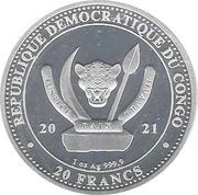 20 Francs Bald Eagle obverse image