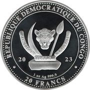 20 Francs Ocean Rays obverse image