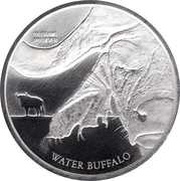50 Francs Water Buffalo, Republic of the Congo, 2017 reverse image