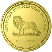 100 Francs Butterfly red obverse image