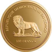 100 Francs Bird of Paradise obverse image