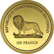 100 Francs Butterfly Fish obverse image