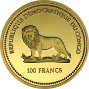 100 Francs Green Fish obverse image