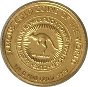 100 Francs Australian Kangaroo 1 Tonne, Republic of the Congo, 2012 reverse image