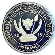 100 Francs Horus obverse image