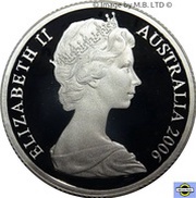 1 Dollar - Elizabeth II 2nd Portrait - Fine Silver Proof obverse image