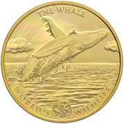 100 Francs The Whale, Republic of the Congo, 2020 reverse image