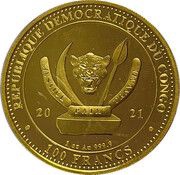 100 Francs The Bald Eagle obverse image