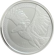 1000 Francs Shoebill Stork, Republic of the Congo, 2022 reverse image
