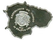 50 Francs CFA Lithuania obverse image