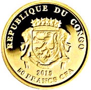 50 Francs CFA Teke obverse image