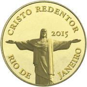 100 Francs CFA Christ the Redeemer, Republic of the Congo, 2015 reverse image
