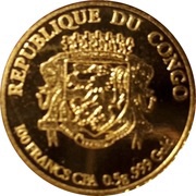 100 Francs CFA Mont Saint Michel obverse image