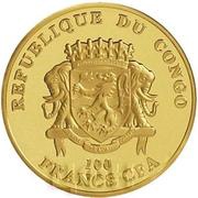 100 Francs CFA Otto von Bismarck obverse image