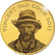 100 Francs CFA Vincent van Gogh, Republic of the Congo, 2015 reverse image