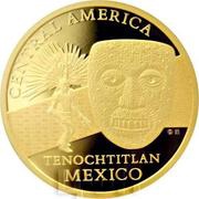100 Francs CFA Tenochtitlan, Republic of the Congo, 2015 reverse image