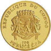 100 Francs CFA Kaiser Wilhelm II obverse image