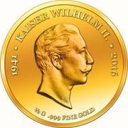 100 Francs CFA Kaiser Wilhelm II, Republic of the Congo, 2016 reverse image
