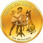 100 Francs CFA The Wishing Table, Republic of the Congo, 2016 reverse image