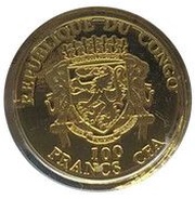 100 Francs Aparição de Fátima obverse image