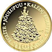100 Francs CFA Christmas Tree, Republic of the Congo, 2017 reverse image