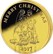 100 Francs CFA Merry Christmas, Republic of the Congo, 2017 reverse image