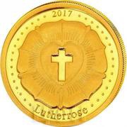 100 Francs CFA Lutherrose, Republic of the Congo, 2017 reverse image