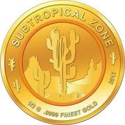 100 Francs CFA Cacti, Republic of the Congo, 2017 reverse image