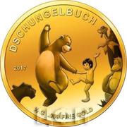 100 Francs CFA Jungle Book, Republic of the Congo, 2017 reverse image