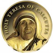 100 Francs CFA Mother Teresa, Republic of the Congo, 2017 reverse image